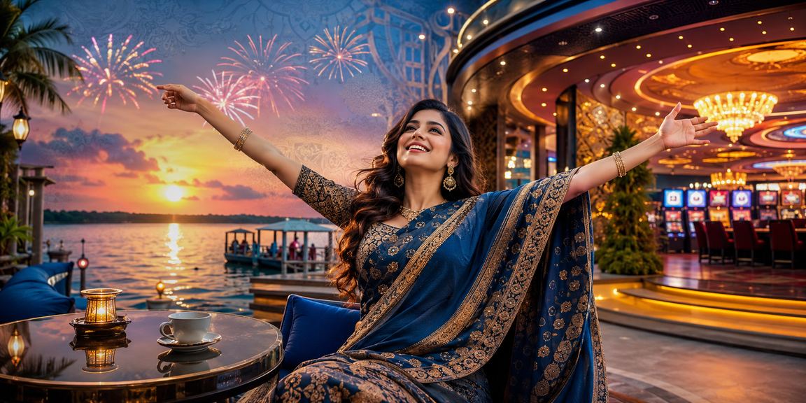 বাংলাদেশি তরুণী স্মার্টফোনে 12xbaji ক্যাসিনো ও পুরস্কার পেজ ব্যবহার করছেন